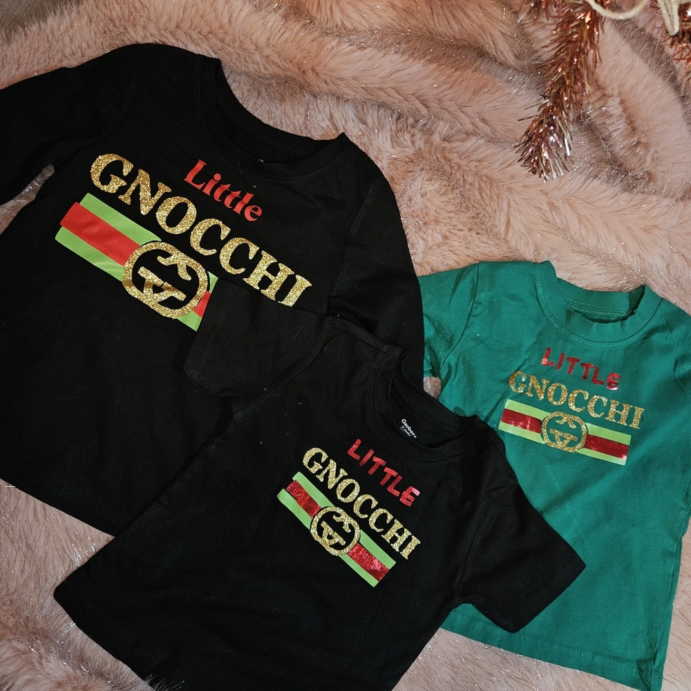 Little Gnocchi baby onesie Italian Pride adult t-shirt